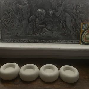 SET OF FOUR MOONCRATERS